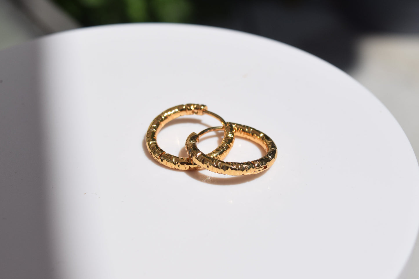Mini Gold Hoop
